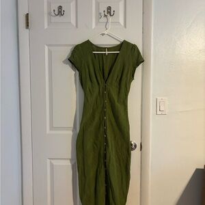 FP Movement by Free People Olive Midi Dress